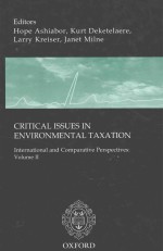 Critical issues in environmental taxation