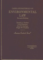 Cases and materials on environmental law