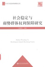 社会稳定与弱势群体权利保障研究