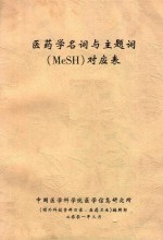 医药学名词与主题词（MsSH）对应表