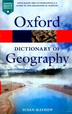 A DICTIONARY OF GEOGRAPHY FIFTH EDITION