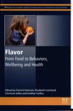 Flavor from food to behaviors wellbeing and health