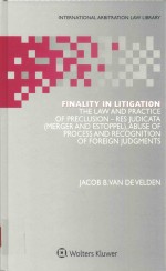 Finality in litigation