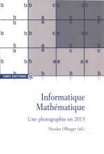 Informatique Mathematique Une Photographie En 2015