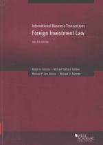 International business transactions:foreign investment law