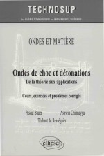 Ondes Et Matiere Ondes De Choc Et Detonations De La Theorie Aux Applications