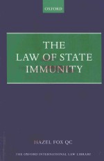 The law of state immunity