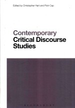 CONTEMPORARY CRITICAL DISCOURSE STUDIES