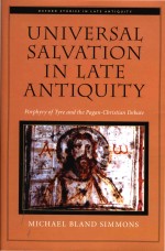 Universal salvation in late antiquity Porphyry of Tyre and the Pagan-Christian debate