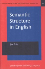 Semantic structure in English