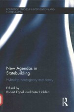 New agendas in statebuilding