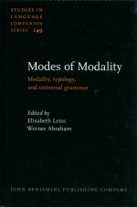 MODES OF MODALITY MODALITY，TYPOLOGY，AND UNIVERSAL GRAMMAR