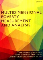 MULTIDIMENSIONAL POVERTY MEASUREMENT AND ANALYSIS