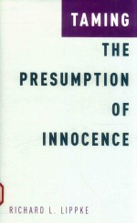 Taming the presumption of innocence