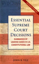 Essential Supreme Court decisions