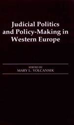 Judicial politics and policy-making in Western Europe