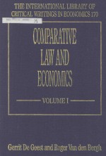 Comparative law and economics VOLUME I