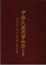 中华民国史事纪要 初稿 中华民国十八年（1929）五至六月份