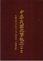 中华民国史事纪要 初稿 中华民国二十四年（1935）一至六月份