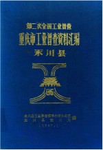 重庆市永川县工业普查资料汇编