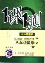 一课一测 数学 八年级 下 配人教版新课标 学生用书