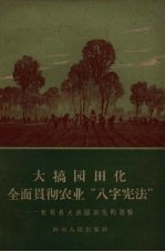 大搞园田化全面贯彻农业“八字宪法” 长葛县大搞园田化的经验