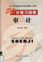 2004年注册会计师全国统一考试80分复习指南 审计