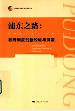 浦东之路 政府制度创新经验与展望