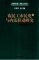 农民工市民化与内需拉动研究 第三届“钱学森城市学金奖”征集评选活动获奖作品汇编 下