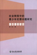 社会转型中的青少年犯罪问题研究 以浙江省为例