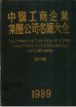 中国工商企业集团公司名录大全 第6卷