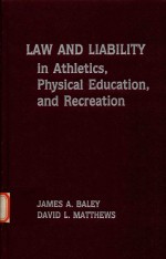 Law and liability in athletics