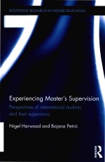 Experiencing master's supervision: perspectives of international students and their supervisors