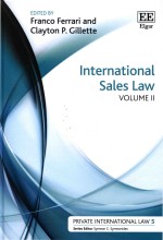 International Sales Law Private International Law 5 Volume 2