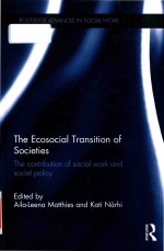 The ecosocial transition of societies the contribution of social work and social policy