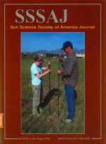 Soil Science Society of America journal: v66 no4 July-August 2002