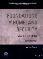 Foundations of Homeland Security: Law and Policy