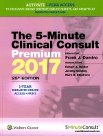 THE 5-MINUTE CLINICAL CONSULT PREMIUM 2017 25TH EDITION 1-YEAR ENHANCED ONLINE ACCESS+PRINT