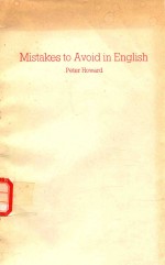 Mistakes to Avoid in English