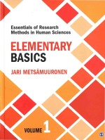 Essentials of research methods in human sciences Volume 1 Elementary Basics