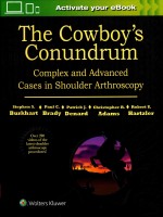 THE COWBOY'S CONUNDRUM COMPLEX AND ADVANCED CASES IN SHOULDER ARTHROSCOPY