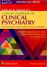 KAPLAN & SADOCK'S CONCISE TEXTBOOK OF CLINICAL PSYCHIATRY FOURTH EDITION