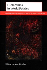 Hierarchies in World Politics Cambridge Studies in International Relations