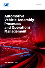 Automotive Vehicle Assembly Processes and Operations Management