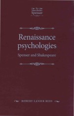 Renaissance Psychologies: Spenser and Shakespeare