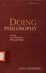 Doing philosophy A Guide to the Writing of philosophy Papers Third Edition