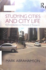 Studying cities and city life an introduction to methods of research