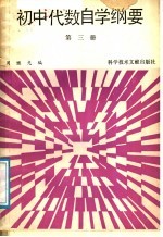 初中代数自学纲要 第3册