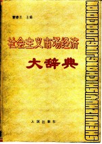 社会主义市场经济大辞典