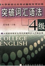 大学英语过关考试题型专项训练  突破词汇语法  4级